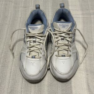 New Balance 409 Training Running Sneakers WX409WL2 White & Blue Women’s 8